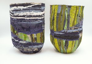 Verdant, Viridis partum & Azure Aqua II by Andrea Finch (2025)