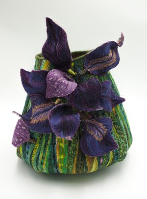 Receptaculum VI: Iris sibirica disseminated by Andrea Finch (2025)