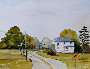 Windy Road by kathleen stumpfel