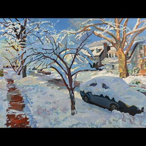 SNOW STREET BRIGHT AFTERNOON LIGHT  by Daniel Finaldi (2026)
