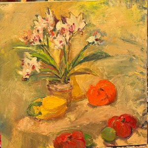White orchid by SIVIA BRAUNSTEIN (2026)