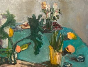 Blue cloth by SIVIA BRAUNSTEIN (2026)