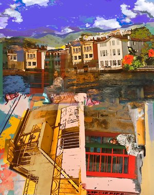 By the banks of the Bosphorus by SIVIA BRAUNSTEIN