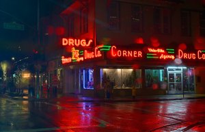 fishleder rainyneonnoir by Alan Fishleder