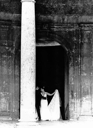 Wedding Rehearsal at the Alhambra by Howie Pohl
