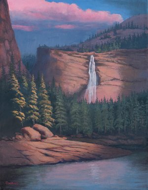 Falls at Sundown  by Donald Macko (2026)