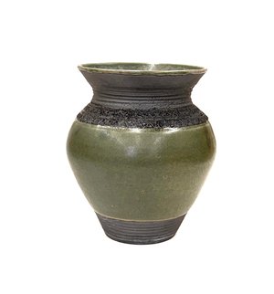 Pine Green Vase by Cheryl Best (1986)