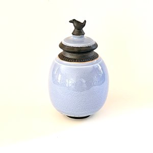 Bird on Blue Egg by Cheryl Best