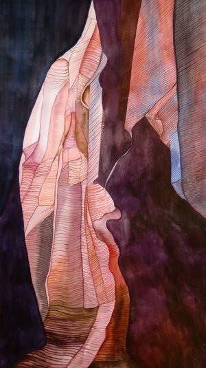 Slot Canyon, AZ by Noel Ryan (2018)