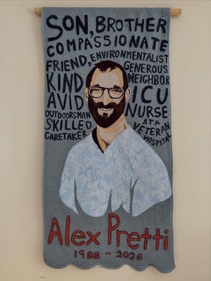 Alex Pretti, 1988-2026 by Megan Chiango