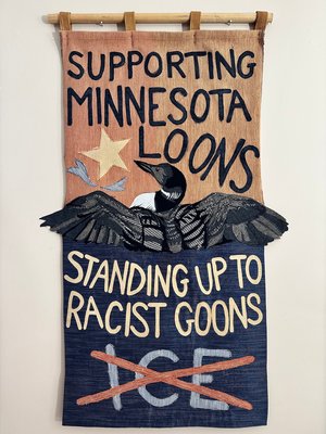 Supporting Minnesota Loons Standing Up to Racist Goons by Megan Chiango