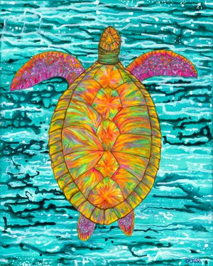 Cosmic Turtle by Denise Henderscheid (2026)