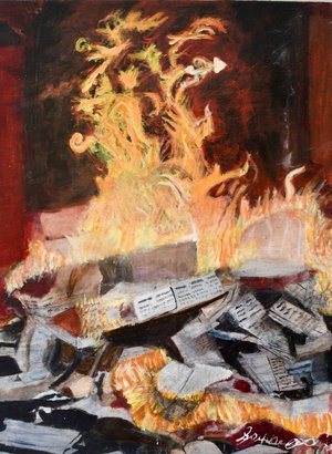 The Burning of the Books by Skyler Solondz (2026)