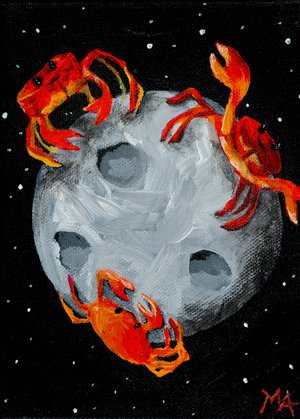 Cosmic Crabs by Michele Aldrin