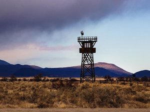 Manzanar Tower by Theresa Sarappo