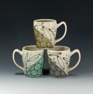 slim mugs by Lana Heckendorn