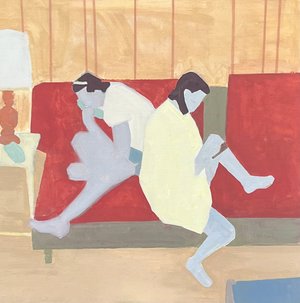 Lilly and Sara by judith greengus