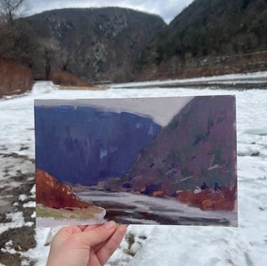Kitattinny Point Winter by Gail Kelly (2026)