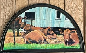 Cows on 104th  by carla toth (2025 )