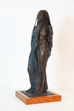 Ryah as Balzac (after Rodin) by Harold Kalmus