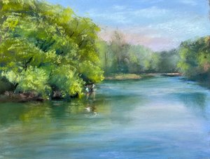 Fishing on the Wallkill by Vaune Sherin (2026)