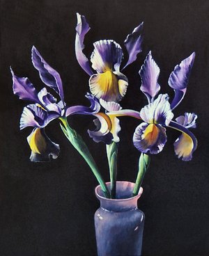 Irises #3 by Philip Fleischer (2025)