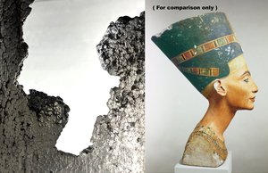 NaturalNefertiti(detail-comparison) by Roger Cutler