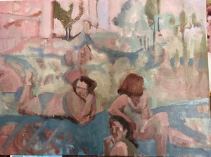 three on the edge by Joanie Krug (2026)