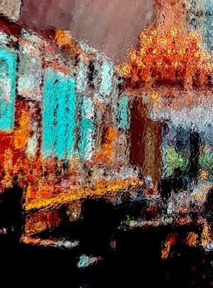 Baccarat Bar Reflection - NYC-1 by John Comisky