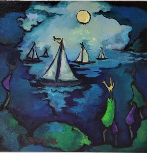 Thee Race is On by Rosalie Waranius Vass (2025)