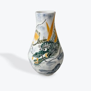 Carved Dragon Vase by Shizuko & Toshi Shichishima (2026)