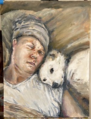 Sargent on my Shoulder by Steven Schoeberlein