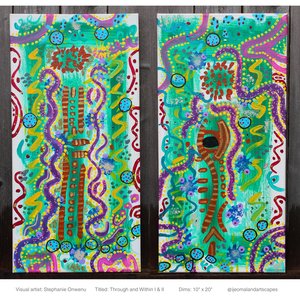 Through and Within I and II by Stephanie Onwenu (2024)