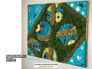 Sunshiny Aqua Blue - Stephanie Onwenu by Stephanie Onwenu (2023)