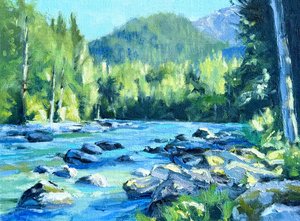 Along the Stillaguamish River by Vicki Perry ( 2025)