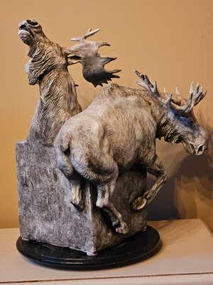 Moose Cube by Beverly Zimmer (2016)