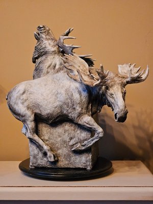 Moose Cube by Beverly Zimmer (2016)