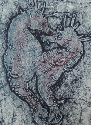 Blue_Sea_Horses by Wendy Willis