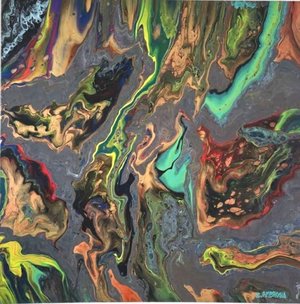 Ambrosia_Bonnie_Next Level_Acrylic_ 24x24_$700 by Bonnie Ambrosia (2025)