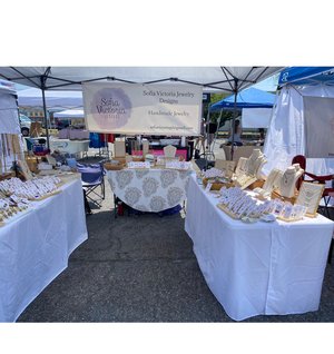 Sofia Victoria Jewelry Designs Booth  by Sofia Ramirez