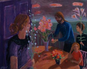 Family Arranging Flowers by Lauren Kindle (2026)