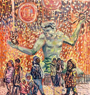 Spirit of the people of Detroit by Ashley Menth (2025)