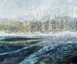 Snow Coming To The Marsh by Marijean Harris (2026)