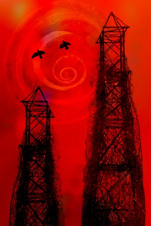 Sentries, Sundown by Stephen Kankus