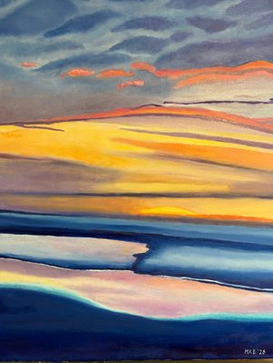 Looking West by Margaret Kalvar-Bushnell (2026)