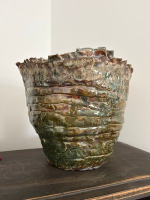 Big sea foam bowl by Kim Troxell (2024)