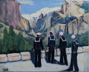 Sailors at the Overlook by Juliet Mevi (2024)
