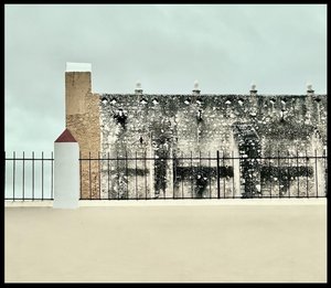 "Muro Amarillo y Edificio" by Rob Whitcomb
