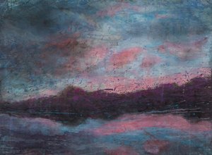 Sunset at 35,000 feet by Judi Silvano (2023)
