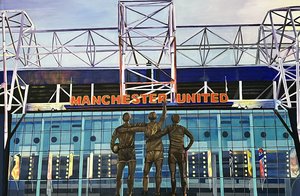 Man U Statium by Barb Manne (2020)